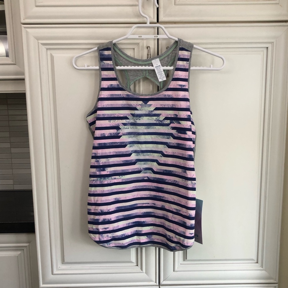 NWT Ivivva by Lululemon Happy Livin’ girl’s cotton tanktop